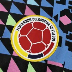 1990 Colombia Retro Mens Goalkeeper Kit Football Long Sleeve Shirt AAAAJersey Supply Yupoo 5 3