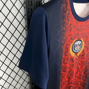 25-26 PSG European Champions Red&Navy Special Shirt Football Apparels AAAAJersey Supply Yupoo 1