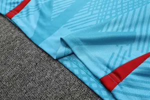 22-23 Barcelona vest training suit kit blue 10