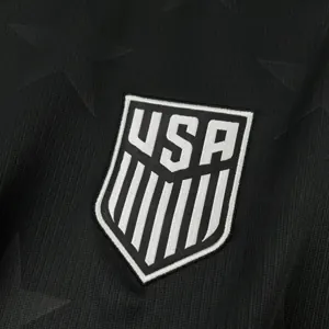 2026 World Cup USA Away Black Soccer Shirt Fan Version 4