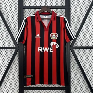01-02 Leverkusen Home Retro Kit Vintage Shirt AAAAJersey Dropship Yupoo