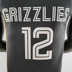 MORANT#12 Memphis Grizzlies Honor Edition Black NBA Jersey 8