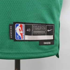 75th Anniversary Tatum #0 Celtics Green 5