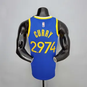 75th Anniversary Curry #2974 Warriors Blue 2