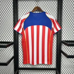 04-05 Atletico Madrid Home Kit Retro Football Vintage Uniform AAAAJersey Supply Yupoo 2