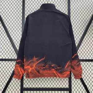 24-25 Real Madrid Yellow&Red Trench Coat Reversible Windbreaker Double-Sides Jacket AAAAJersey 3