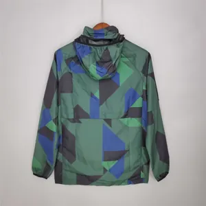 21-22 Tottenham Hotspur Green&amp;Blue Windbreaker 5