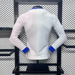 2024 France Away Long Sleeve Kit Player Version Shirt Jerseys Supllier Yupoo 6