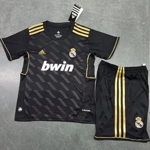 11-12 Real Madrid Away Retro Kids Kit Size-16-28 Football Jersey Yupoo 7