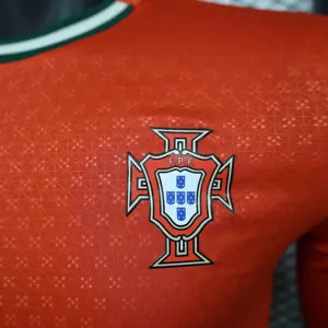 2025 Portugal Home Long Sleeve Kit Player Version Shirt AAAAJersey Supplier Yupoo 1