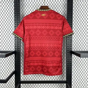 2025 Brazil x Jordan Red Special Edition T-Shirt Football Apparels Soccer AAAAJersey Yupoo 4