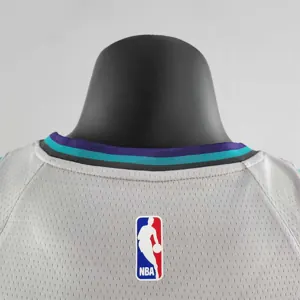 2019 Oubre jr. #12 Charlotte Hornets Grey NBA Jersey 3