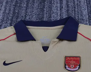 01-02 Arsenal Away Retro Kid Kits Youth Apparels Soccer AAAAJersey Yupoo 1