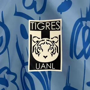 2024 Tigres UANL Beige&Blue Trench Coat Reversible Windbreaker Double-Sides Jacket 2
