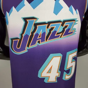 MITCHELL#45 Retro Jazz Snow Mountain Edition Purple 2