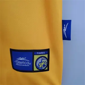 01-02 Tigres UANL Home Retro Kit Soccer Jerseys Yupoo 6