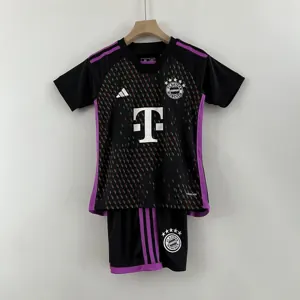 23-24 kids Bayern Munich away size 16-28 Cheap Football Kit