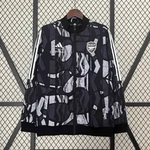24-25 Arsenal Trench Coat Reversible Windbreaker Double-Sides Jacket AAAAJersey Supplier Yupoo 4