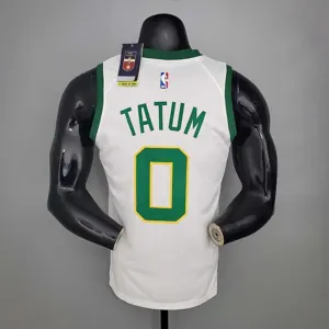 TATUM #0 Celtics White Platinum Limited 8