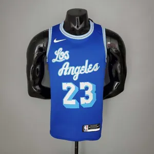 2021 James #23 Lakers Retro Blue