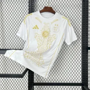 2024 Algeria White Shirt Football T-Shirt AAAAJersey Supplier Yupoo