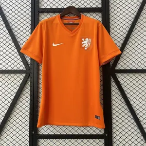 2014 Netherlands Home Retro Kit Vintage Shirt AAAAJersey Dropship Yupoo