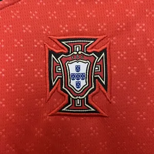 2025 Portugal Home Kid Kits Long Sleeve Youth Apparels AAAAJersey Dropship Yupoo 1