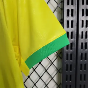 23-24 Brazil home kids kit size 16-28 futbol shirts 10
