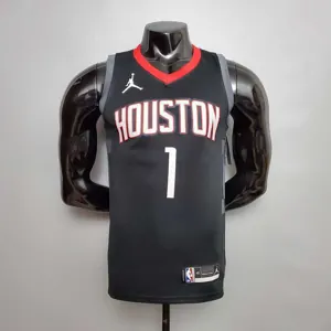 New Rockets Jordan McGrady#1 Theme Limited City Edition Black