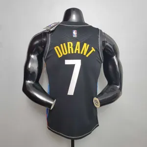 New Brooklyn Nets DURANT#7 City Edition Black 7