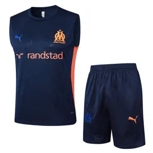 25-26 Marseille Training Vest Soccer AAAAJersey Yupoo S-2XL