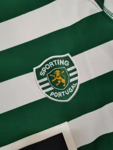 03-04 Sporting Lisbon Home Retro Kit Vintage Shirt Football Jerseys Yupoo 4