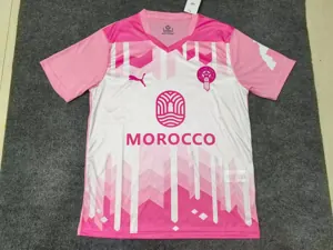 2025 Morocco Special Edition Kit été Pink T-Shirt Football Uniform AAAAJersey Supply Yupoo