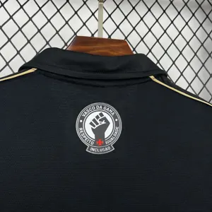 25-26 Vasco Da Gama Negritude T-Shirt Football Apparels Soccer AAAAJersey Yupoo 1