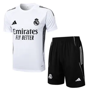 25-26 Real Madrid White Training Soccer AAAAJersey Yupoo S-2XL