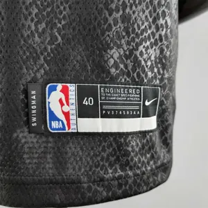 TOSCANO#95 Los Angeles Lakers black NBA jersey 7