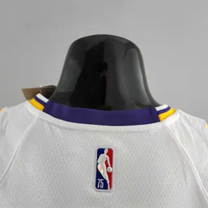 75th Anniversary IRVING #2 Los Angeles Lakers White NBA Jersey 4