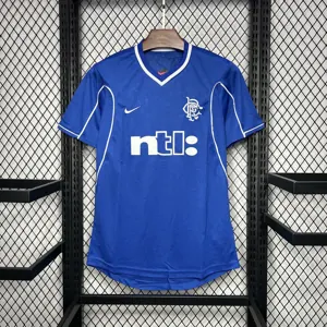 99-01 Rangers Home Retro Kit Vintage Shirt Sport AAAAJersey Yupoo