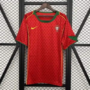 2004 Retro Portugal home Kit Vintage Shirt Football AAAAJersey Supply Yupoo