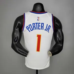 2021 PORTER JR.#1 Nuggets Bonus Edition White 1