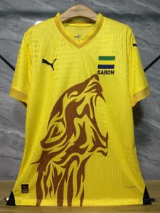 2026 Gabon Special Edition KIt Player Version Soccer T-Shirt AAAAJersey Supply Yupoo 1