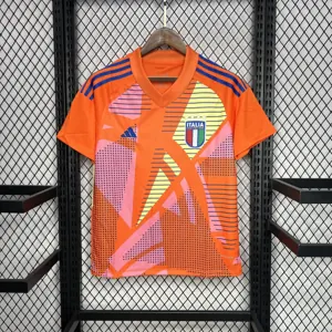 2024 Italy Euro Goalkeeper Kit Uniform Futbol T-Shirt AAAAJerseys Dropshipping Yupoo 3