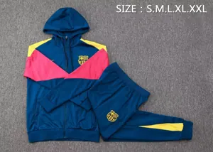 24-25 Barcelona Hoodie Jackets Football Shirts 1