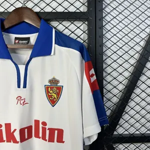 2004 Zaragoza Home Retro Kit Vintage Shirt Soccer AAAAJersey Yupoo 1