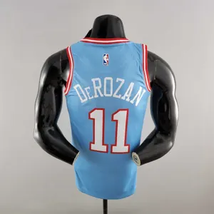 Chicago Bulls DeROZAN #11 Blue NBA Jersey 1