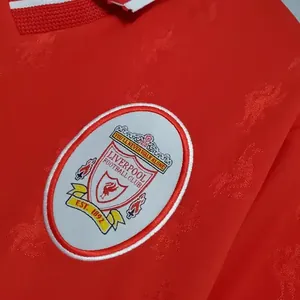 96-97 Retro Liverpool Soccer Jersey Home S-2XL 3
