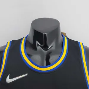 2022 Season Payton II#0 Warriors City Edition Black NBA Jersey 1