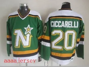 Dallas Stars retro ice hockey jersey M-3XL 达拉斯星队复古冰球服 3