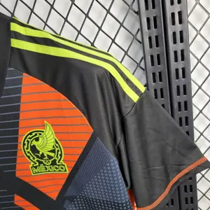 2024 Mexico Goalkeepers Black Kit Football AAAAJersey Yupoo 2