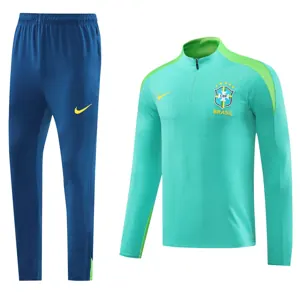 2024 Brazil Long Sleeve Training Suit Football Shirts